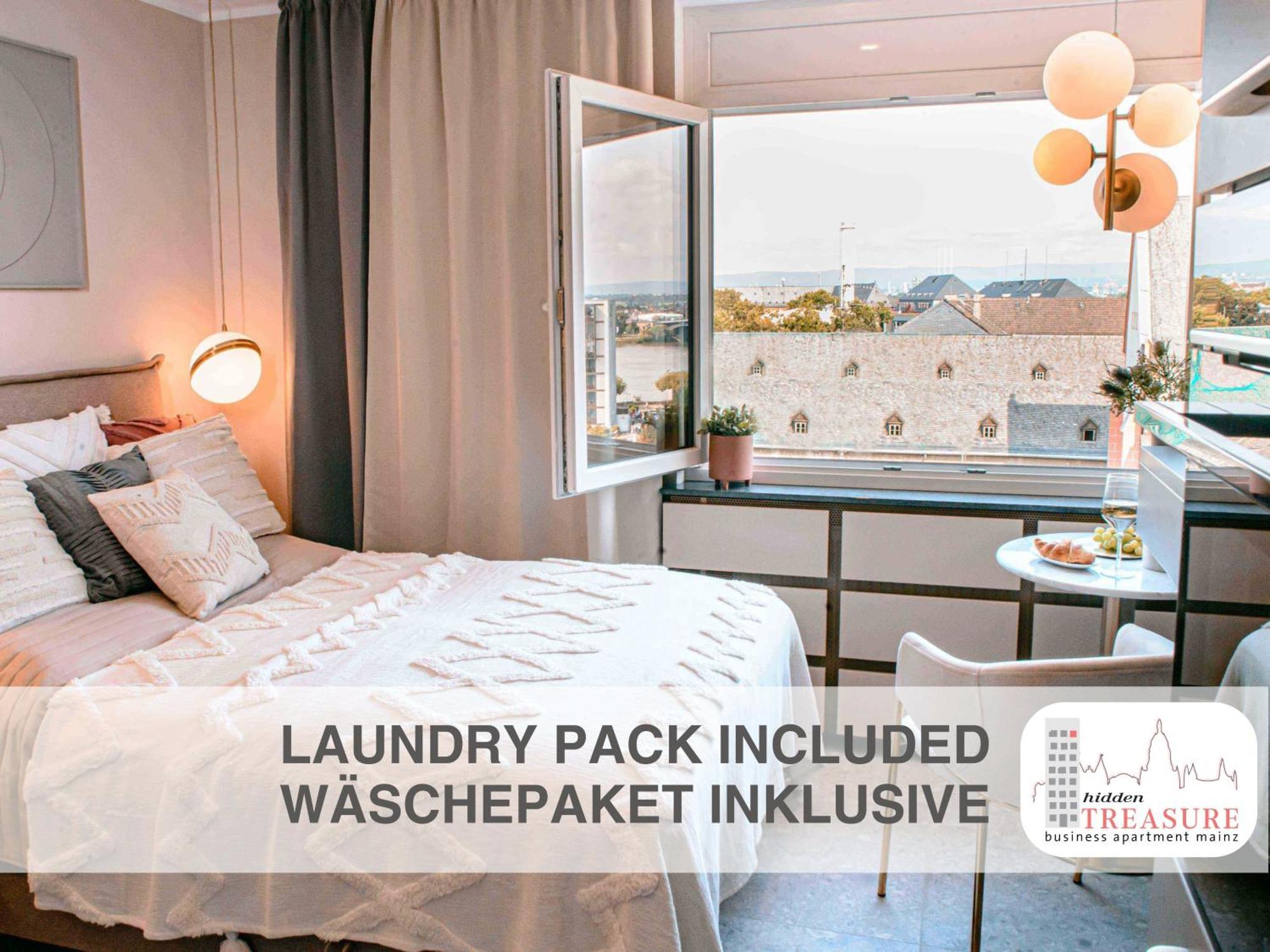 Hidden Treasure Business Apartment Mainz - Fantastic Rhine View In Center Of Mainz Old Town Exteriör bild